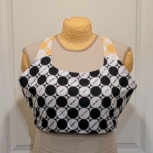 EUC Adidas x Rich Mnisi 4X Love Unites Checkered Sports Bra